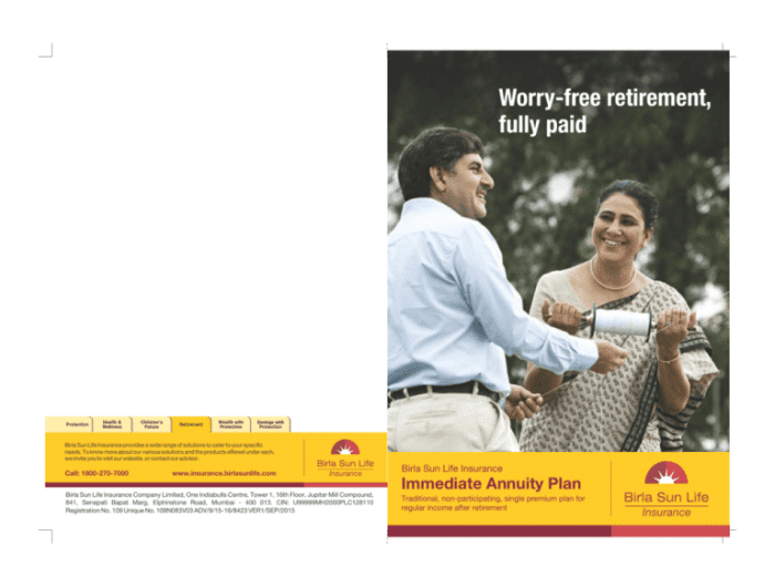 Immediate Annuity Brochure