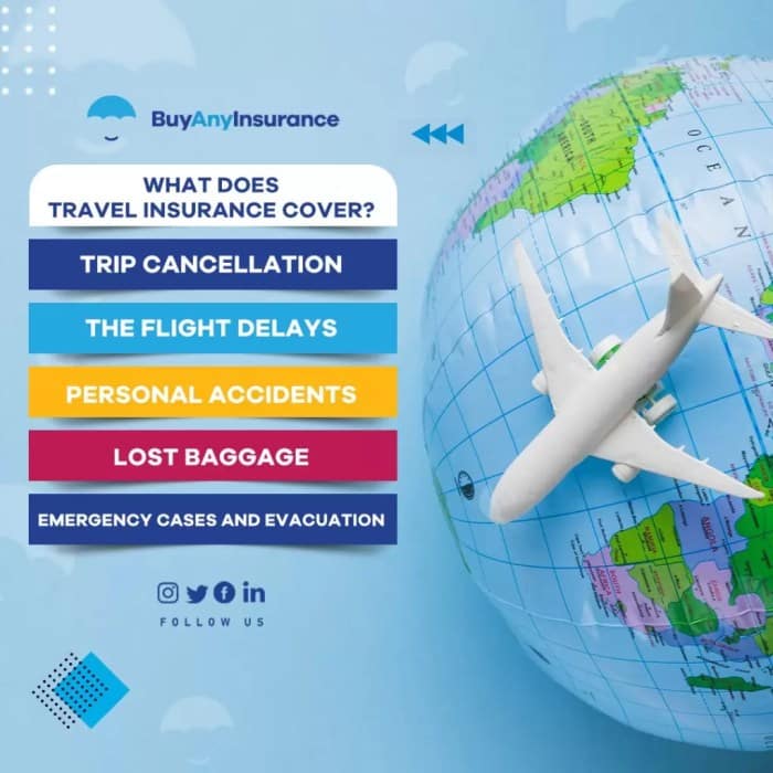 How much does travel insurance cost in October 2024