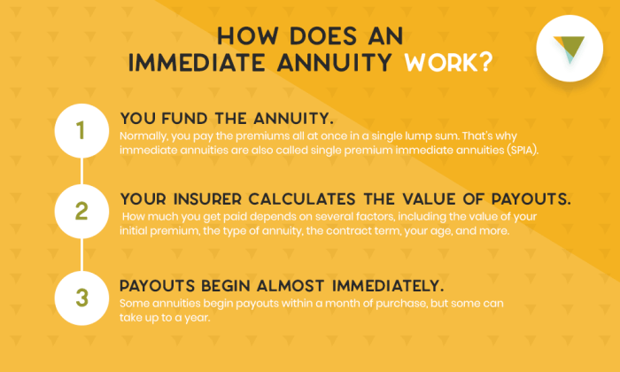 Immediate Annuity With Return Of Purchase Price