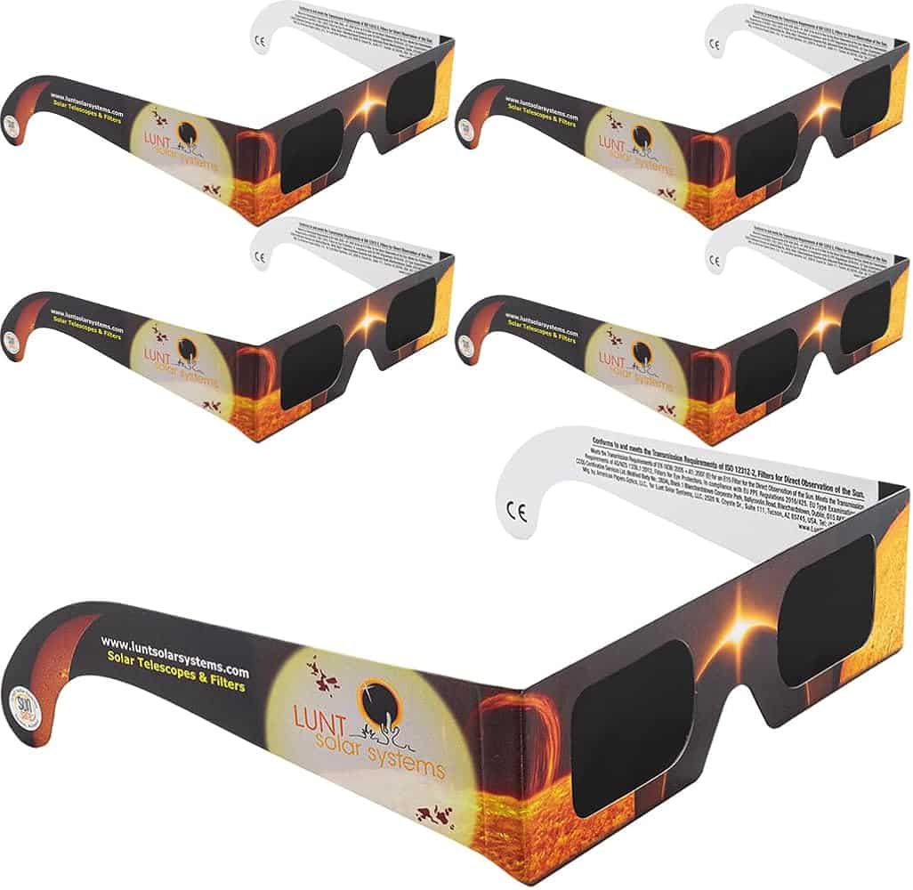 Solar eclipse glasses for sale in Texas