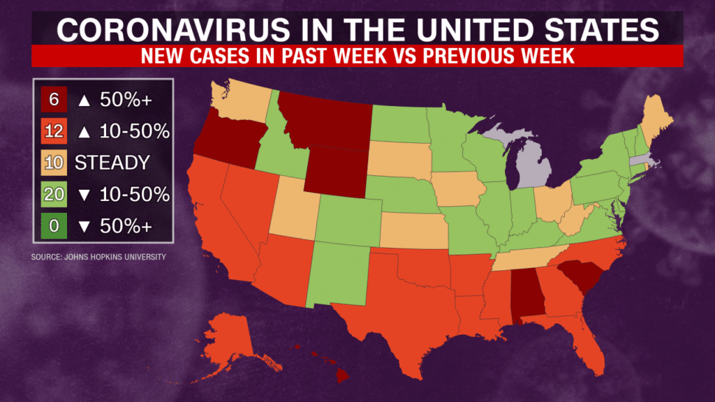 Flu and COVID-19 in October 2024