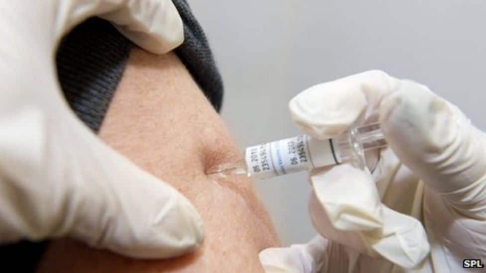 Flu vaccine for pregnant women in October 2024