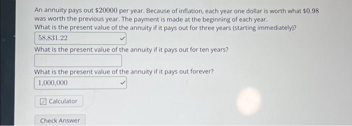 Immediate Annuity Earnings