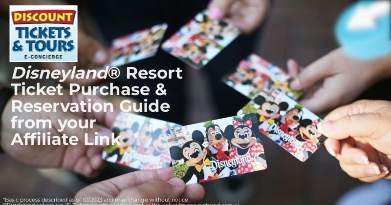 Are there any $50 Disneyland tickets available in October 2024