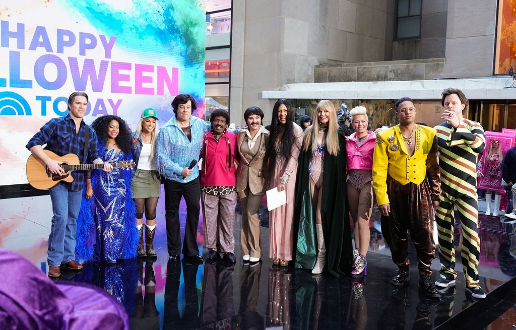 Today show halloween hosts costumes through years