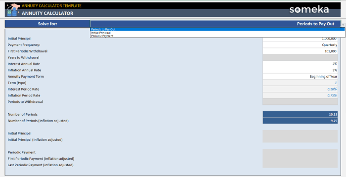 Calculating Annuity Excel 2024