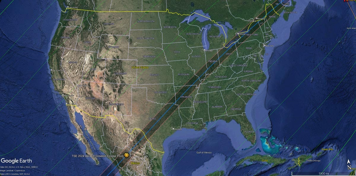 What are the best places to see the October 2024 solar eclipse?