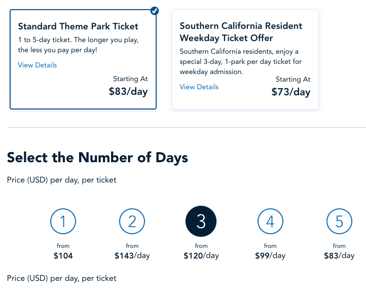 Disneyland ticket price increase October 2024 for annual passholders