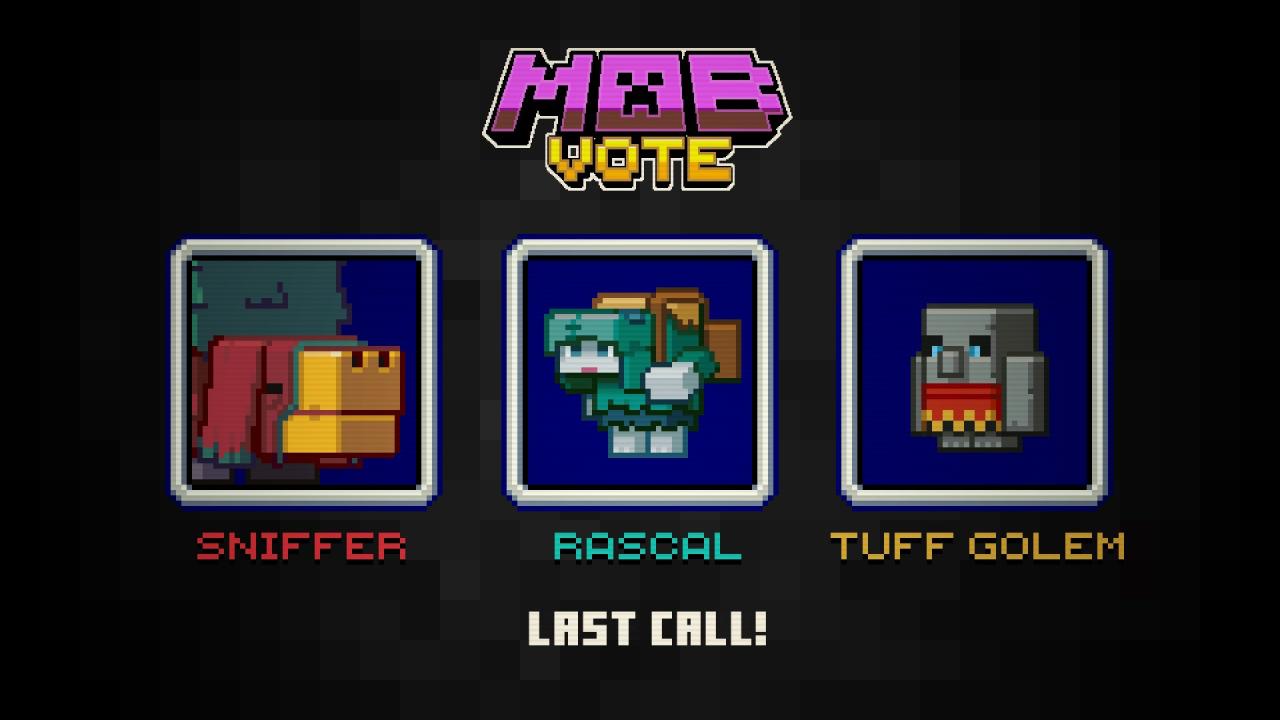 Minecraft Mob Vote 2024: Impact Of The Mob Vote Winner