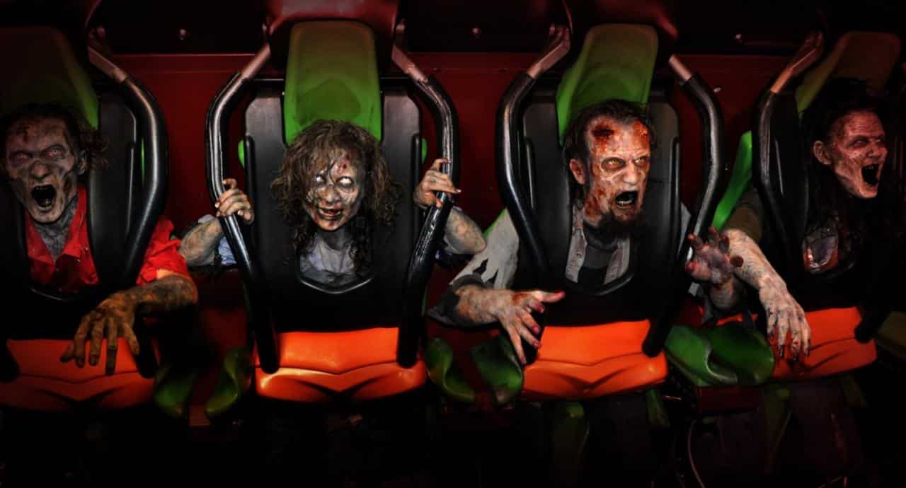 Six Flags Fright Fest October 2024 Halloween costumes and face paint