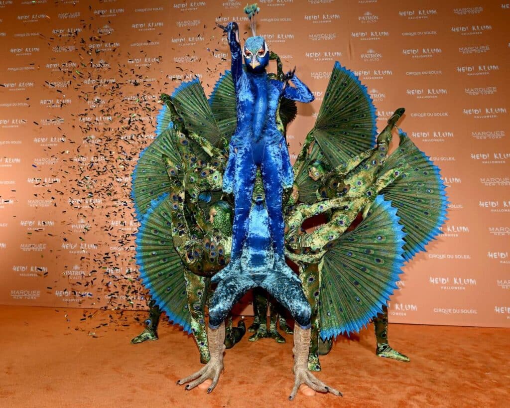 Heidi klum halloween costumes gregg deguire history epic getty via