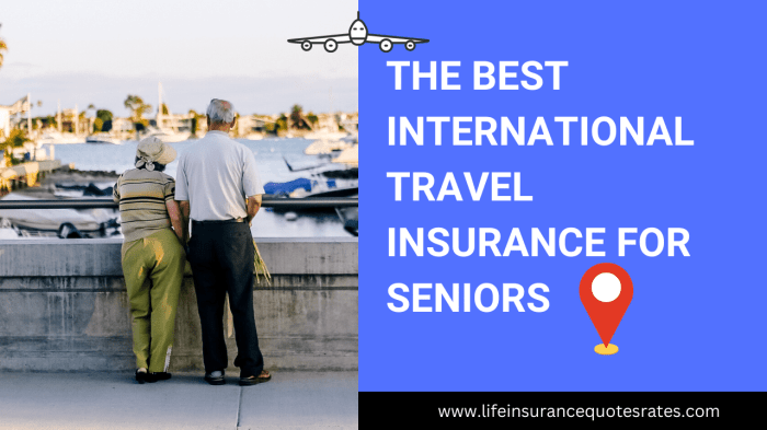 Travel insurance for seniors in October 2024