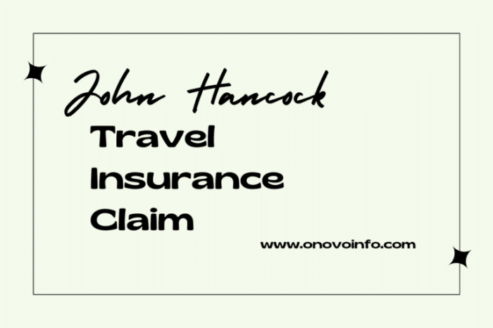 John Hancock Travel Insurance October 2024 for Domestic Travel