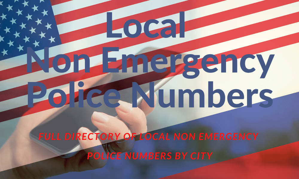 Non Emergency Police Number Near Me