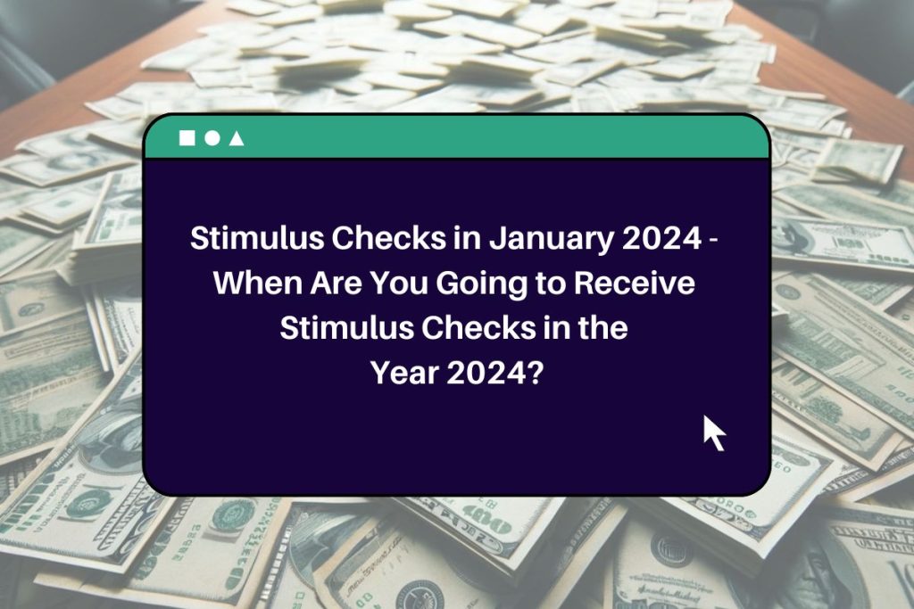 Stimulus treasury checks