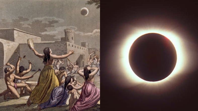 The history of eclipses in Texas