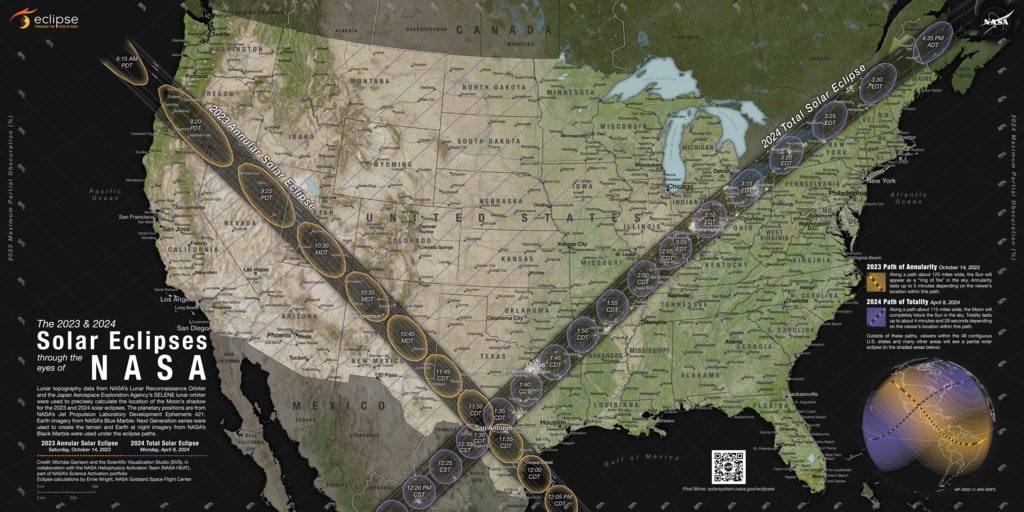 Solar eclipse October 2024 scientific research