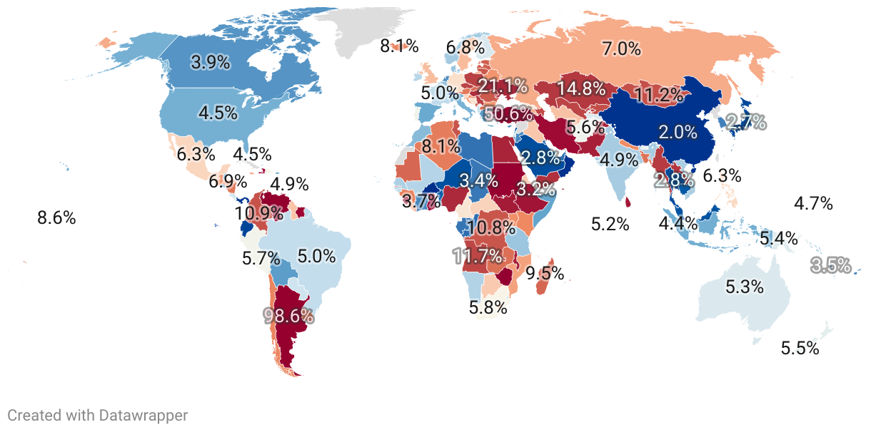 Global Inflation Trends and Their Impact in November 2024