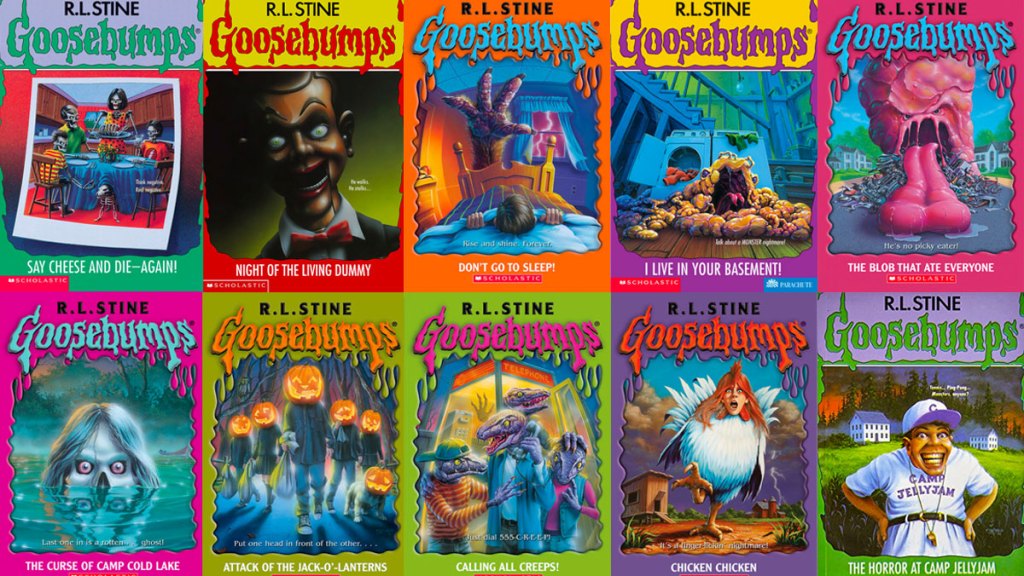 Goosebumps October 2024 book trailers