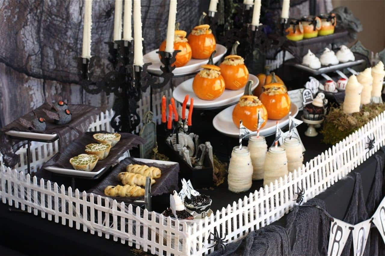 Halloween table deco faire soi