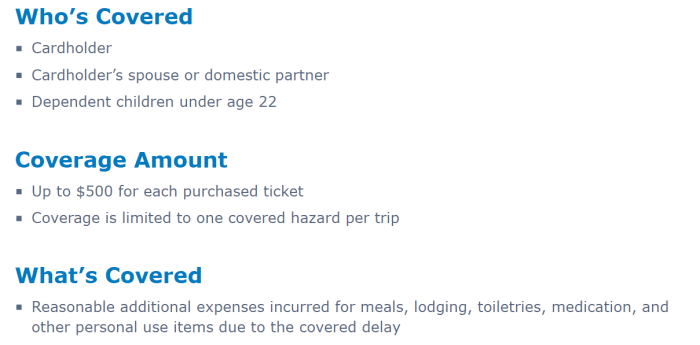 Chase Trip Delay Insurance Refund Policy in October 2024