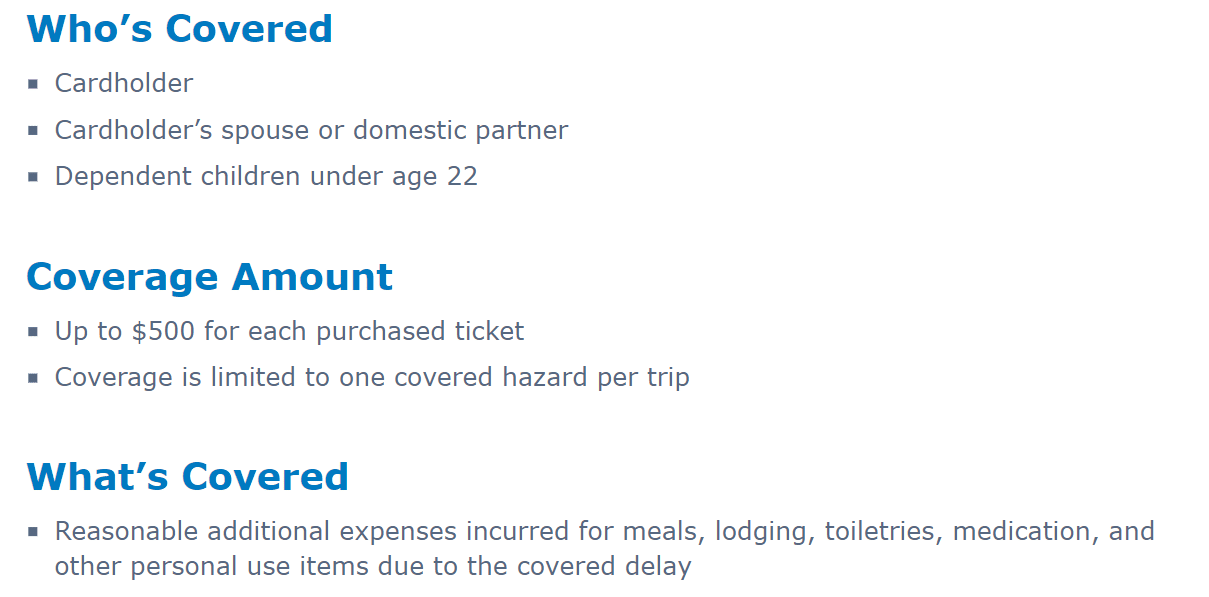 Does Chase Trip Delay Insurance Cover Delays Due to Weather?