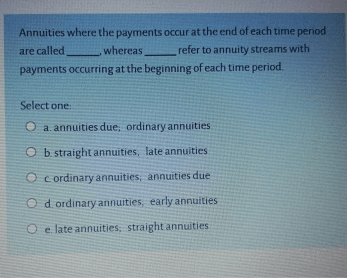 An Immediate Annuity Accumulation Period