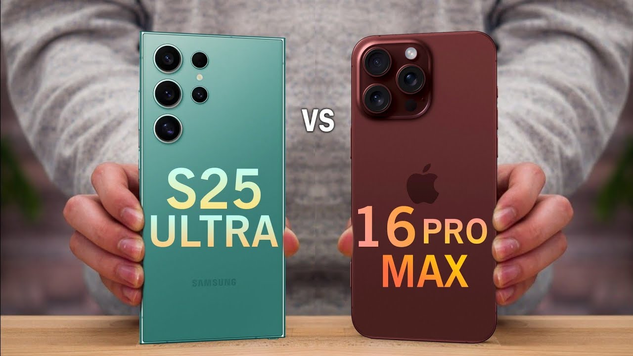 Galaxy S25 Ultra vs. Apple iPhone 16 Pro Max: Which Should You Buy?