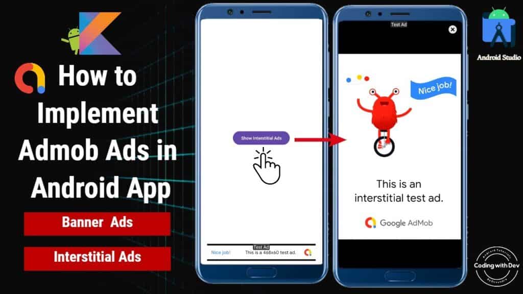 How To Add Ads In Android App Example 2024