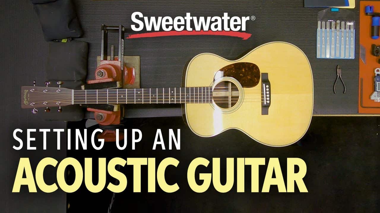 How To Set Up An Acoustic Guitar Youtube 2024