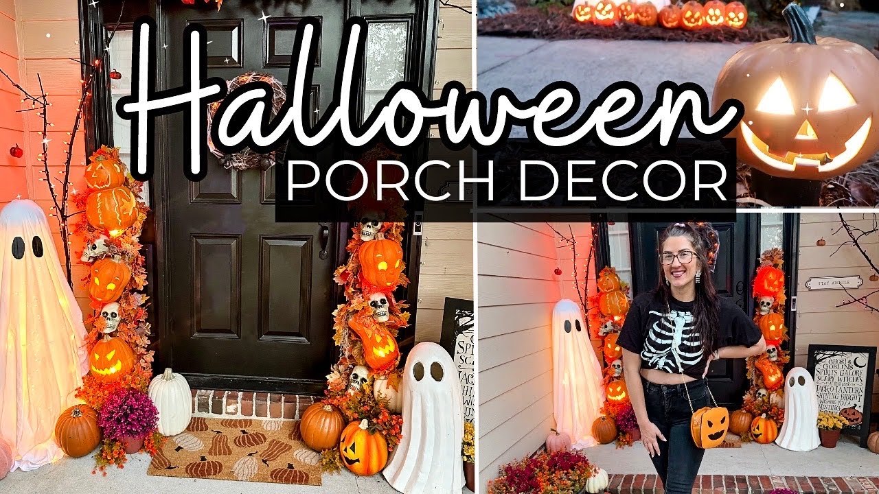 DIY Halloween decorations for your front porch 2024