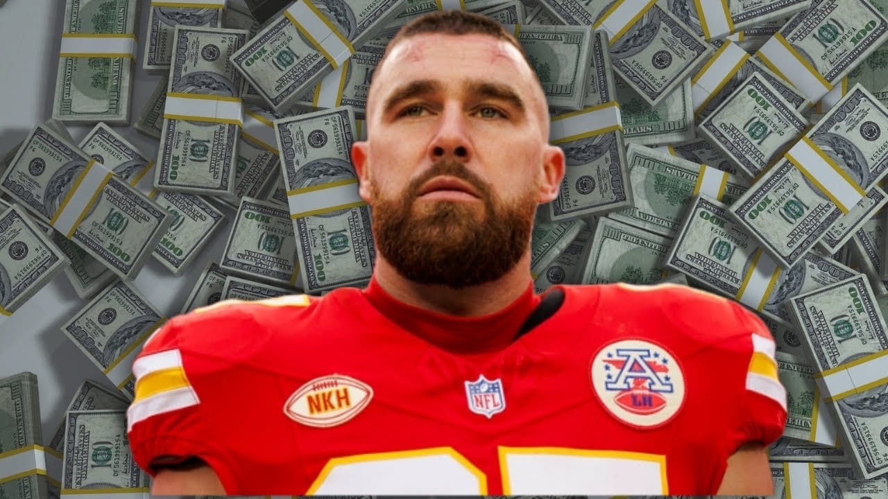 How much money does Travis Kelce make in October 2024