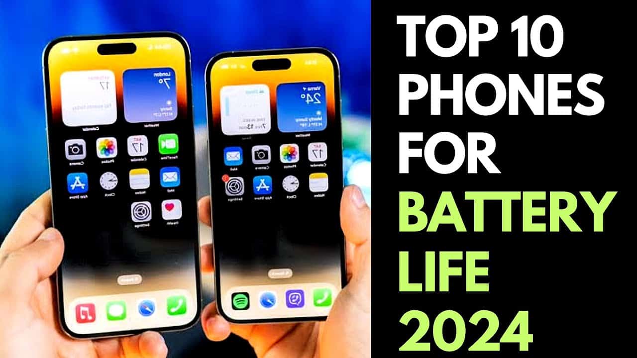 Android Authority 2024 phone battery life comparison