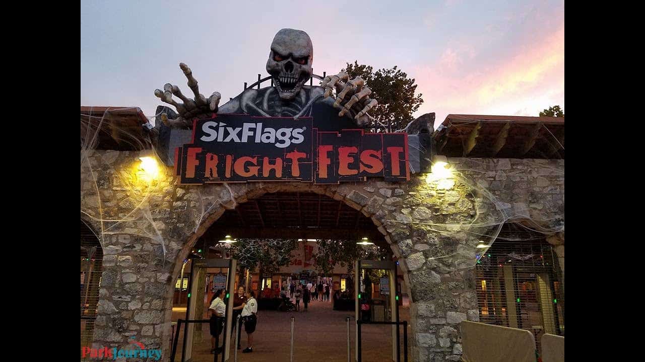 When does the Halloween event at Six Flags Fiesta Texas end in 2024