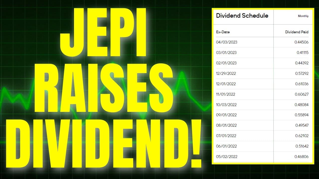 Jepi Dividend October 2023