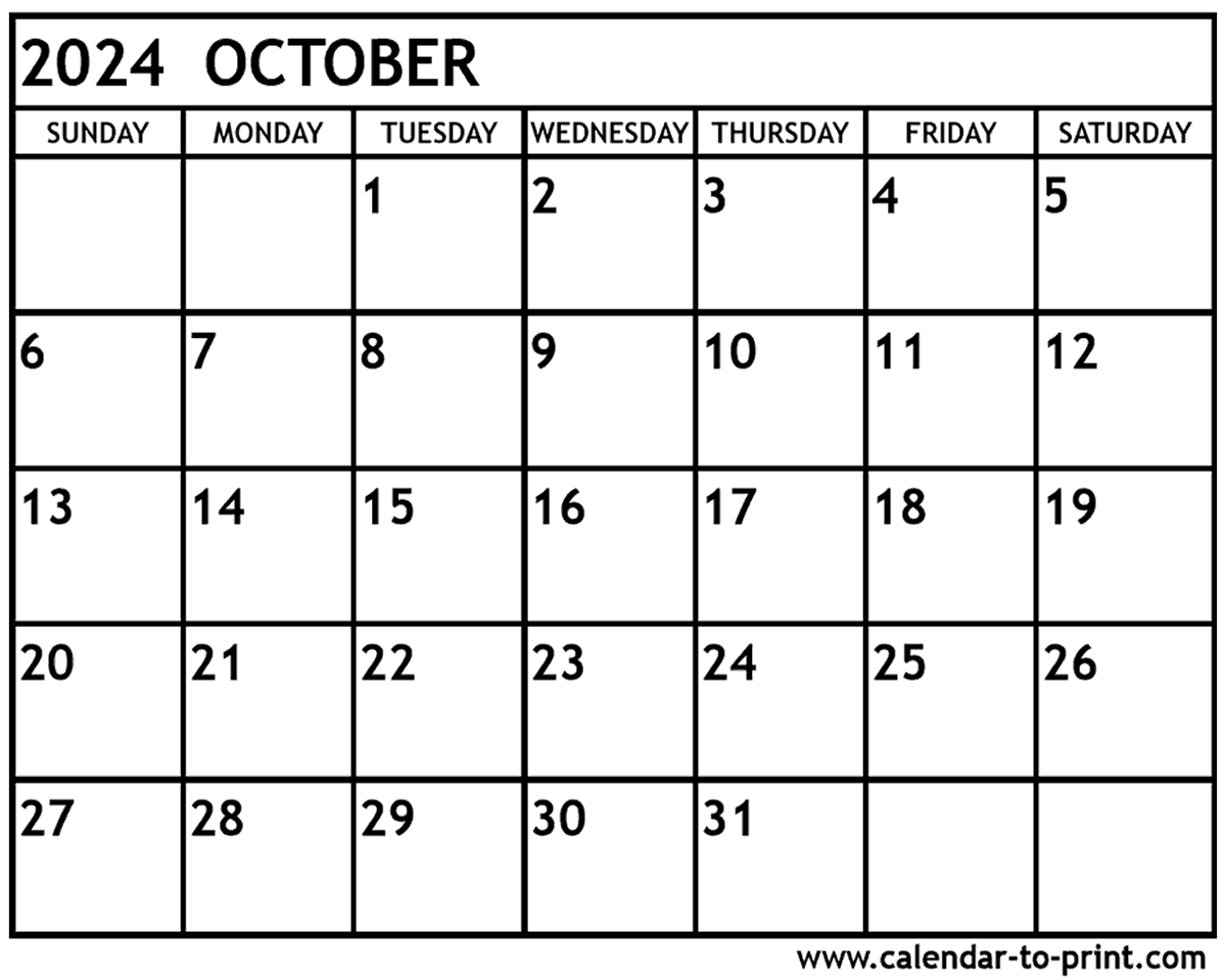 Key Events in October 2024 Affecting Business